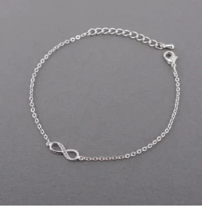Achtpuntige diamanten kraag sleutelbeenketting armband