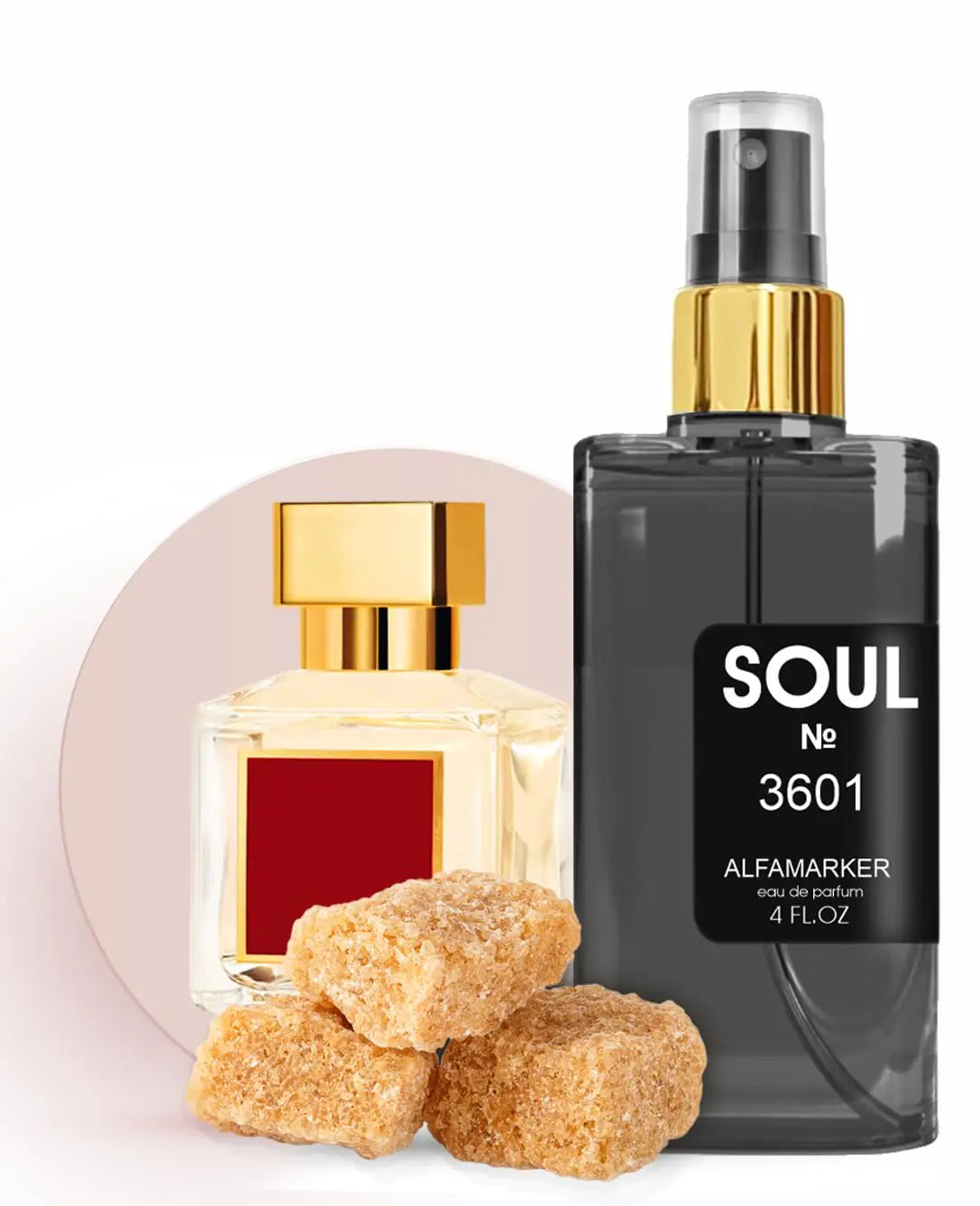ALFAMARKER SOUL Inspired by Baccarat. R. 540 | Spray 4.0 Fl Oz / 120 ml | Perfume for Women and Men | Unisex Eau de Parfum | Long Lasting Fragrance