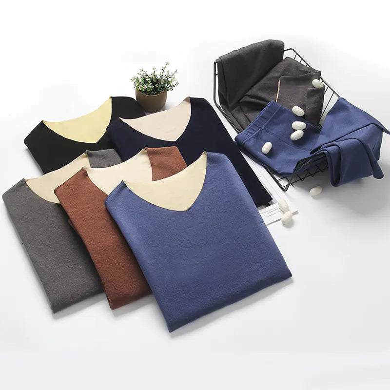 Men's AB Reversible Thermal Underwear Set