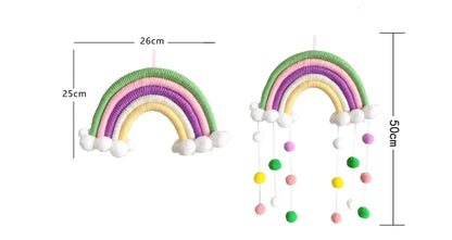 Hiasan Gantung Pelangi Tenunan