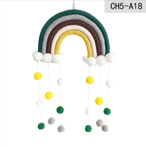 Hiasan Gantung Pelangi Tenunan