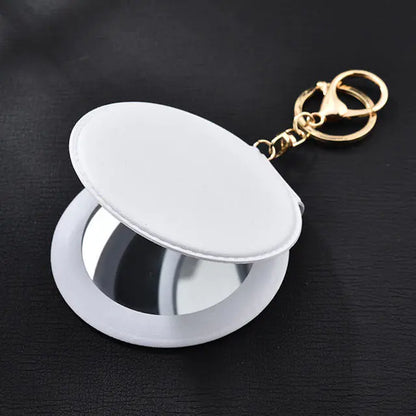 Draagbare, opvouwbare, ronde make-upspiegel in snoepkleuren