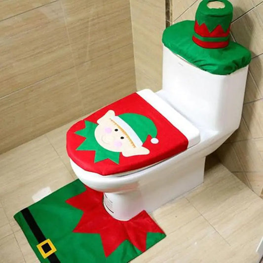 Sarung Tempat Duduk Tandas Santa Claus