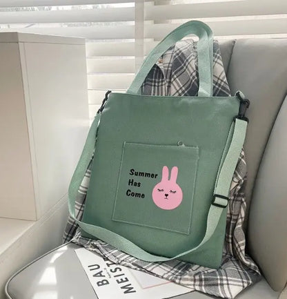 Embroidered Large Capacity Shoulder Crossbody Bag