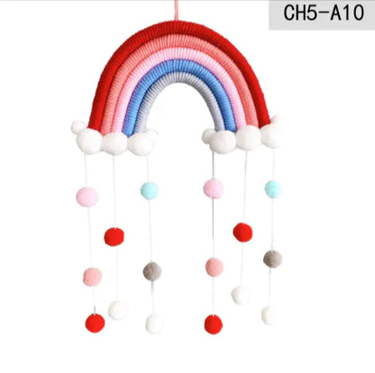 Hiasan Gantung Pelangi Tenunan