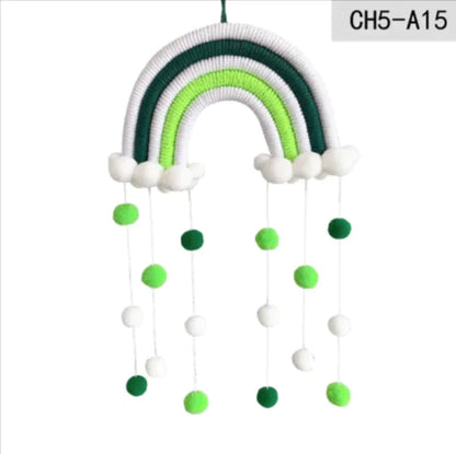 Hiasan Gantung Pelangi Tenunan