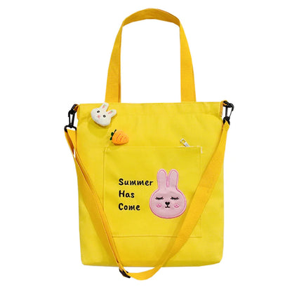 Embroidered Large Capacity Shoulder Crossbody Bag