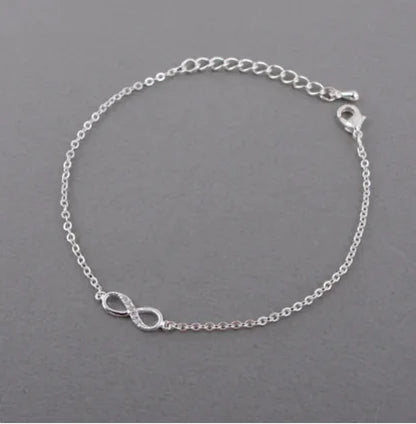 Achtpuntige diamanten kraag sleutelbeenketting armband